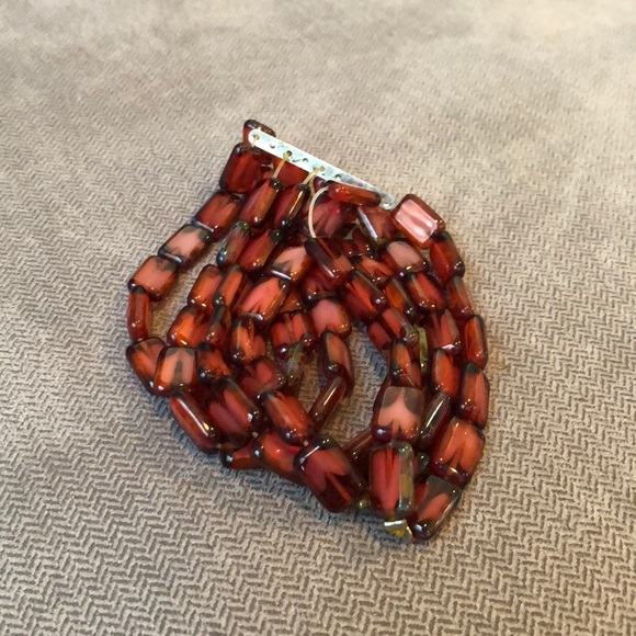 Glass beaded bracelet - Picture 2 of 2